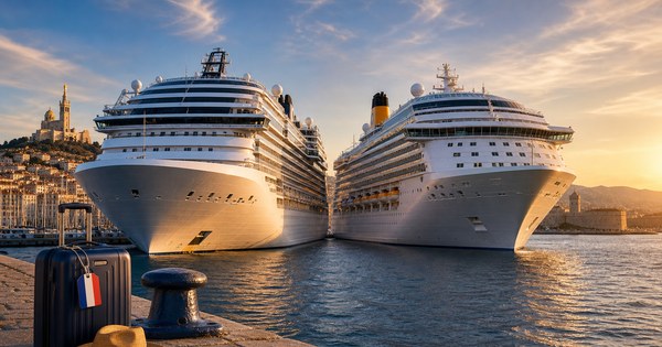Paquebot en mer pour illustrer le budget et les frais en croisière
